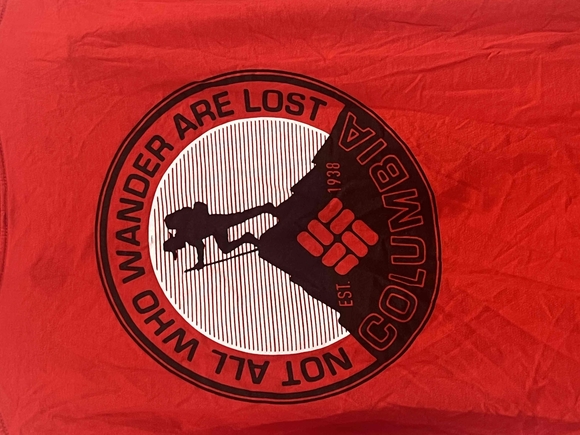 Columbia Mens Short Sleeve Red T Shirt Size M - Picture 5 of 5